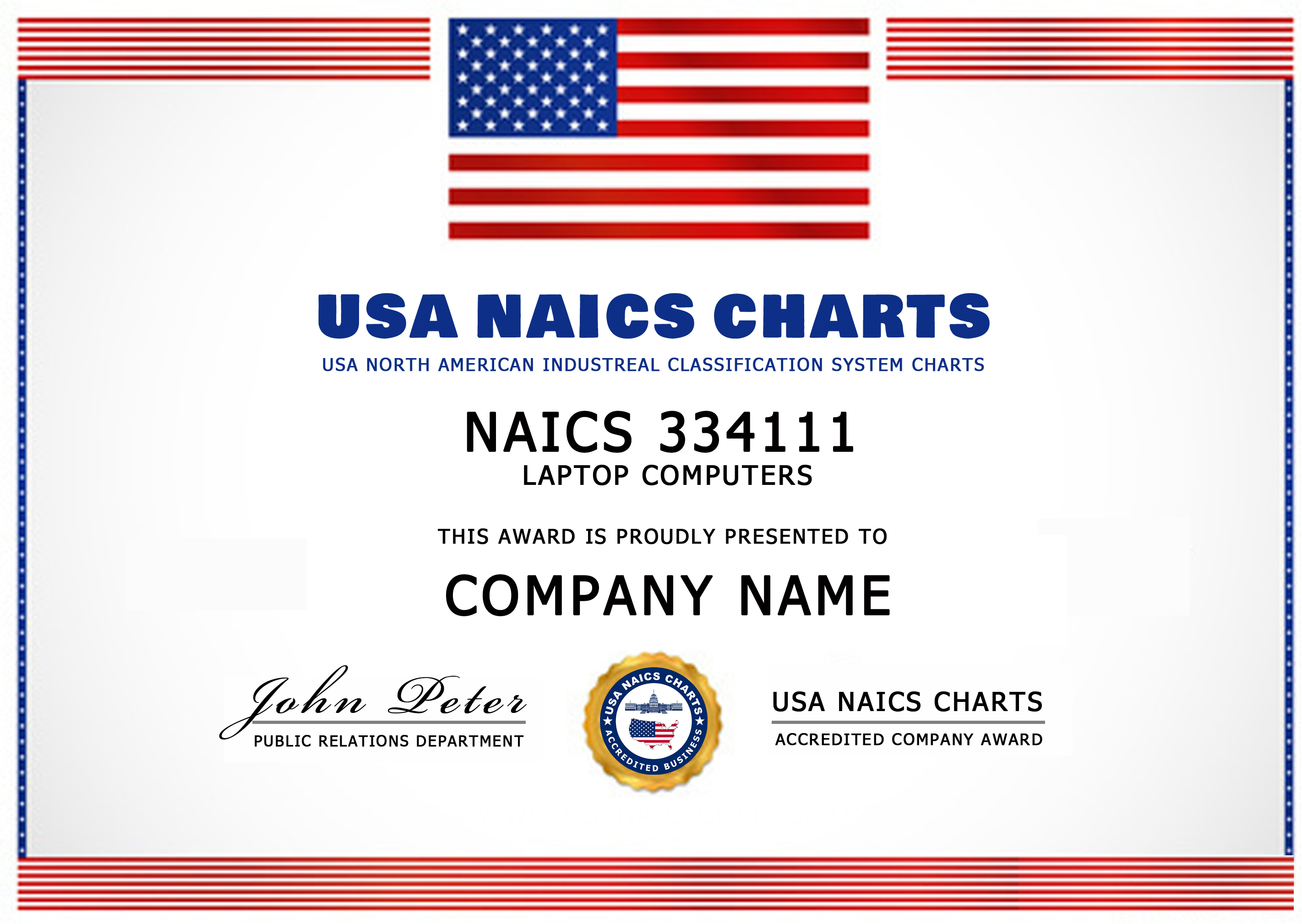 USA NAICS Code Awards 4